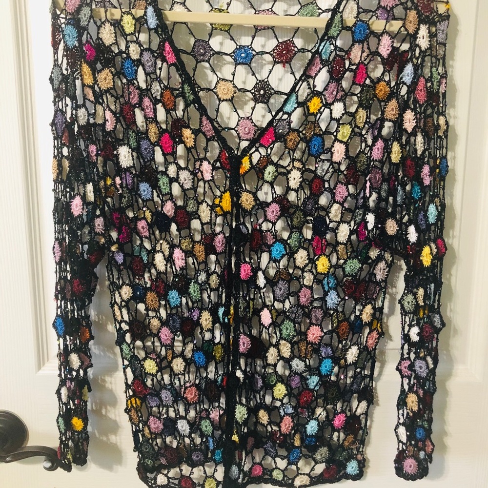 Crochet jacket